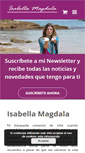 Mobile Screenshot of isabellamagdala.com